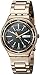 Swatch Unisex YGG704G Charcoal Medal Rose Analog Display Quartz Rose Gold Watch