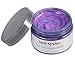 Temporary Hair Color Wax Dye,Hair Spray Color, Natural Hair Wax Color, Kids Temporay Hair Wax Dye Ash for Halloween Cosplay,Party,Masquerade (Purple, 120g)