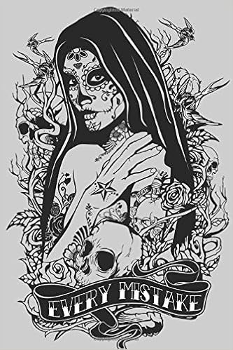 Tattoos Girl Skullpdf 110 Pages Dotted Lined Paper 6 X 9