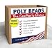 Poly Beads Bulk (50 LBS) Stuffing and Filler Poly Plastic Pellets for Blankets, Draft Stoppers, Game Changer Bags,Reborn Dolls, Plush Toys