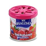 My Shaldan Japanese Car Cup-Holder Natural Air Freshener Cans (Mixed Berry Scented)
