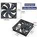 GDSTIME 120mm x 25mm 105cfm 3000rpm Hydraumatic Bearing Brushless Dc Cooling Fan