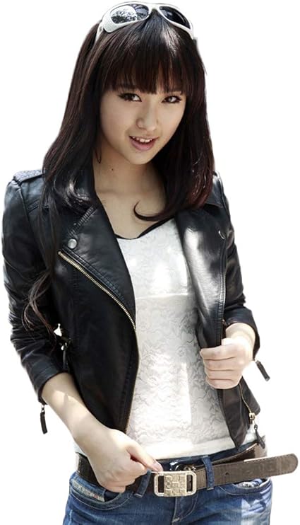 チェリーレッド Cherryred レディース コート レザー ジャケット フェイクレザー アウター ショート丈 バイカー 大きいサイズ コート ジャケット 通販 Amazon