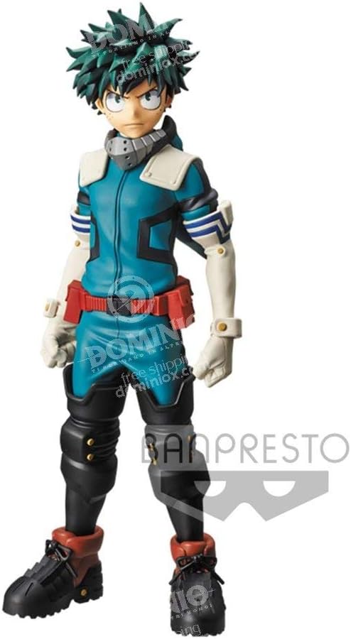 Banpresto My Hero Academia Statue Grandista Izuku Midoriya (Electronic Games), Multicolor
