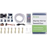 Seeed Studio XIAO Starter Kit - All Seeed Studio XIAO Series Development Boards Supported, XIAO Series Expansion Board, 9 Grove Modules, Presented with XIAO Courses for Beginner.