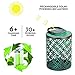 Tomshine LED Solar Lantern Lights Hanging Outdoor Solar Light Bulb Pathway Retro IP44 Waterproof for Patio Courtyard Garden