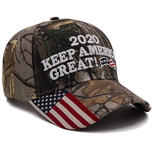Donald Trump Hat 2020 Keep America Great Camo MAGA Hat Adjustable Baseball Hat - Thumbnail 6