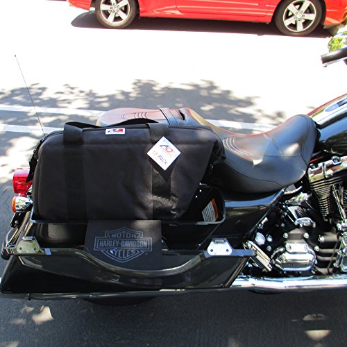 harley davidson saddle bolsa ice chest