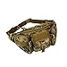 Huntvp Tactical Waist Pack Bag Military Fanny Packs WR Hip Belt Bag Pouch for Hiking Climbing Outdoor Bumbag-Jungle Camouflage