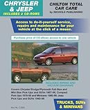 Chrysler and Jeep Trucks, Suvs and Minivans, 1967-1999, Chilton Automotive Editorial Staff, 0801993407