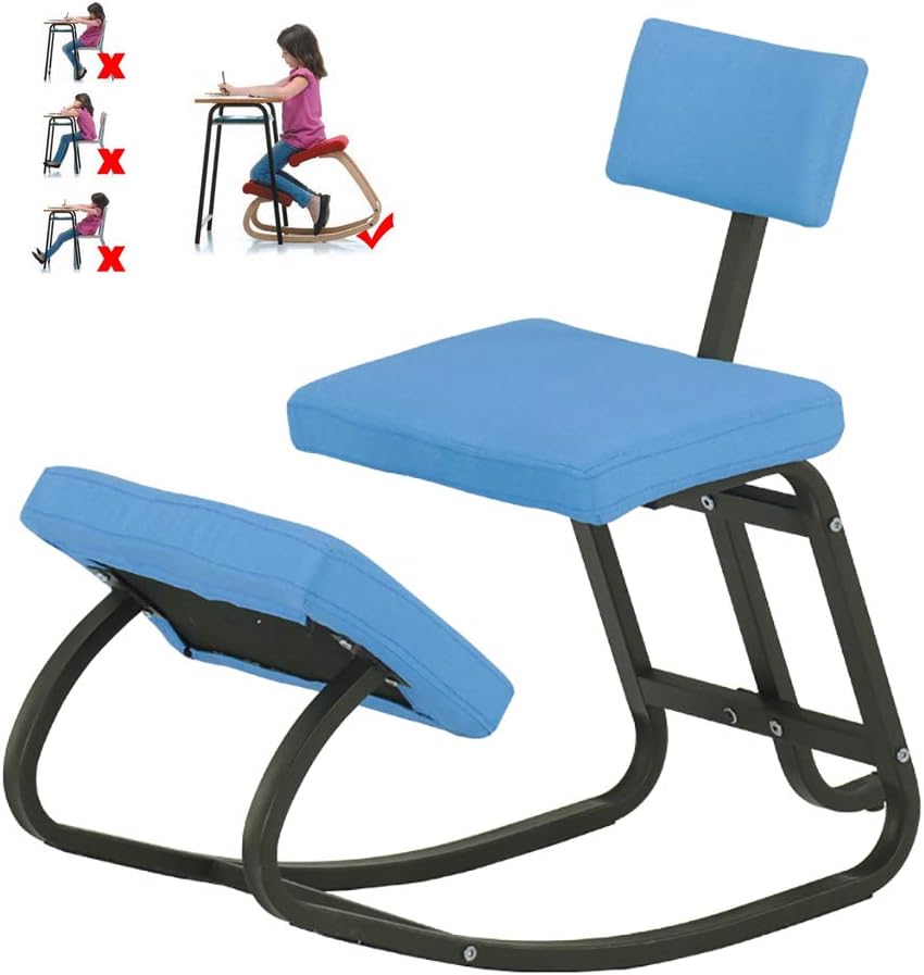 LIfav Kneeling Chair Ergonomic Office Chair, Correcting Hunchback