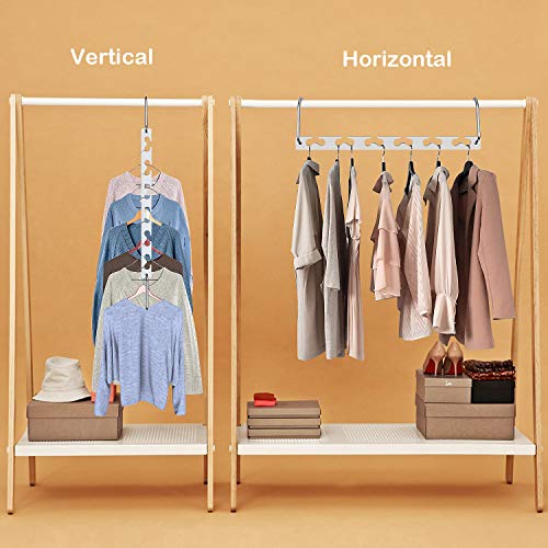 MultiPurpose Metal Magic Hangers Cascading Hanger Updated Hook Design Wonder Metal Hangers for