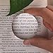 2'' Magnifying Dome - Optical Acrylic Portable Paperweight Magnifier Extremely Clear Reading Aid Magnifying Glass Dome Easy to Glide for Reading Books,Map,Newspaper and Magazine by BIJIA(50mm) …