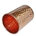 Indian Pure Copper Hammered Water Tumbler Glasses for Healing Ayurvedic Product Set of 6