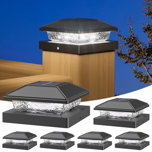 NIORSUN Solar Post Cap Lights Post Solar