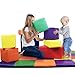 Dream Tree Building Blocks [Set of 8] Washable, Non-Toxic CPSIA Compliant Learning Toys Soft Foam Blocks for Toddler, Baby, Kids, and Preschool
