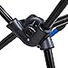 G4Free Upgraded Height Adjustable Camping Chairs, Portable Ultralight Folding Backpacking Chair Heavy Duty for Outdoor, Hiking, Picnic, BBQ with Carry Bag (Dark Blue)