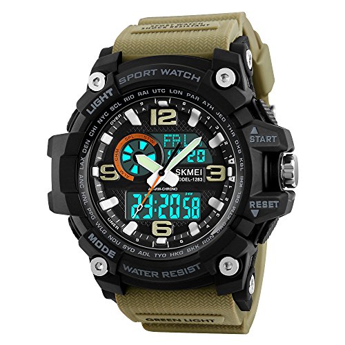 Skmei 1283 led and pointer display 50m multifunctional …