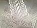 FirstKitchen White Lace Roll,Lace Ribbon,Vintage Style Scalloped Edge Lace Ribbon DIY for Craft Lace(1.7Inches Width 25 Yards)