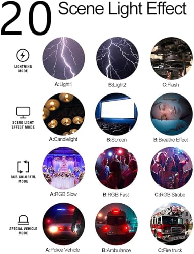 ULANZI VL120 RGB LED Video Light, 360° Full Color Portable Camera Light, CRI 95+ 2500-9000K Dimmable Panel Lamp w LCD, 3100mAh Rechargeable DSLR Lighting for Vlogging, Photography, Video Conference