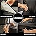 Gorilla Grip Original Premium Slip-Resistant Pet Car Seat Protector for Pets, Durable Protectors for Cars, Truck, SUV, Underside Grip, Waterproof, Seat Belt Openings, Pocket, X-Large (Bench: Black)
