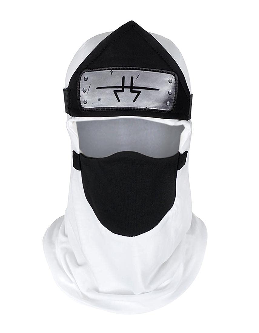 Kakuzu Cosplay Mask & Headband for Akatsuki Costume