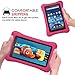Creazy For Amazon Kindle Fire HD 7 2015 case ,Kids Shock Proof Case For Amazon Kindle Fire HD 7 2015 (Hot pink)
