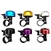TRENDBOX 1 Set 6 Colors Alloy Bicycle Bike Cycling Handlebar Bell Ring Horn Sound Emergency Alarm Alert Warning Loud Lightweight for Safety