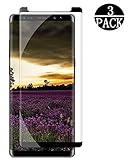 [3-Pack] Samsung Galaxy Note 8 PET Screen Protector, Linboll [Bubble Free ][Easy Installation] 3D PET HD Screen Protector Film for Samsung Galaxy Note 8 - Black