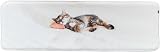 TRIXIE Nani Lounger Mat for Windowsill 90x28cm Grey Plush Non-Slip Base view 2