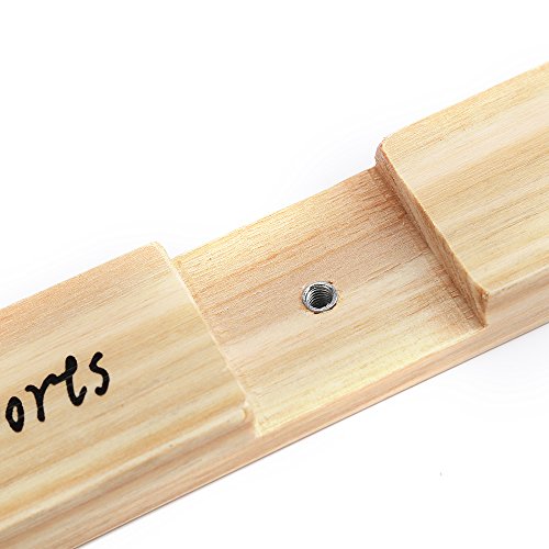 Goutoports Wooden Loop & Hoop Ring Toss Game Set, Kids and Adults Games With 5 Quoits Rope - Thumbnail 4