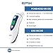 Temporal Medical Thermometer for Adult and Baby, FDA Approved; Ear and Forehead Functions