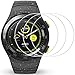 AFUNTA Screen Protector Compatible Watch 2, 3 Pack Tempered Glass Protective Films Anti-Scratch High Definition Cover for Smartwatch