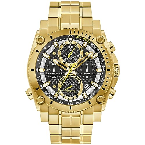 Bulova Men's Chronograph Gold Watch