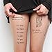 Tattify Motivational Temporary Tattoos - Youthful Exuberance (Complete Set of 12 Tattoos - 2 of each Style) - Individual Styles Available - Fashionable Temporary Tattoos - Long Lasting and Waterproof