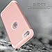 iPod Touch 6 Case,iPod Touch 5 Case,SLMY(TM)Heavy Duty High Impact Armor Case Cover Protective Case for Apple iPod touch 5 6th Generation (Rose Gold)