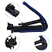 CoZroom Complete Adjustable Universal Compression Tool Connector and Universal Wire Cutter Stripper for RG59 RG6 RG11 Cable Flat or Round TV/UTP