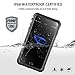 iPhone 6 Plus/ 6s Plus Waterproof Case, Outdoors IP68 Certified Full Sealed Protective Cover, Clear Sound Waterproof Shockproof Dirtproof Snowproof Case with Fingerprint Touch for Apple iPhone 6 Plus/