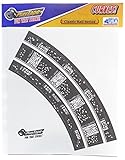 Inroad Toys Curves, RR Track Classic Road Series Sticker Sheet, 2
