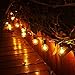 Milemont Window Curtain String Lights Fairy Twinkle Icicle Starry Lights for Wedding Christmas Party Home Garden Bedroom Outdoor Indoor Wall Decorations, 9.8ftx9.8ft Warm White
