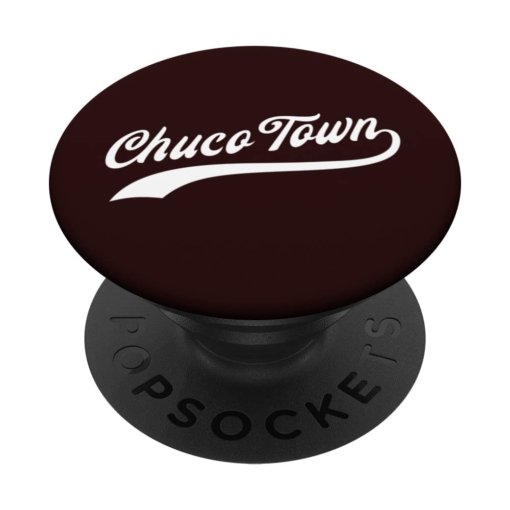 CHUCO TOWN El Paso TX Classic Athletic Script Design PopSockets Swappable PopGrip