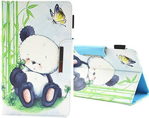 9.5-10.5 inch Tablet Universal Case, Greatlong Synthetic Leather Case Cover for Apple iPad Air,New iPad 5th/6th Gen, Samsung Galaxy Tab A 10.1/Tab E 9.6 and More 9.5-10.5inch Tablet, Panda