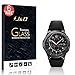 J&D Compatible for Samsung Galaxy Watch 46mm/Gear S3 Frontier/S3 Glass Screen Protector (6-Pack), (Tempered Glass) Ballistic Glass Screen Protector for Galaxy Watch 46mm Screen Protector