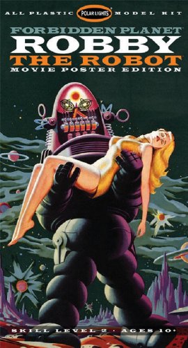 Forbidden Planet Robby the Robot And Altaira 1/12 Scale Model Kit