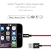 Apple MFI Certified Lightning to USB Charger Cable, BlitzWolf 3.3ft Braided Charger and Data Cord for iPhone 5 5s 5c 6s / 6s Plus 6SE, iPad Air, iPad Pro, iPad mini, iPod (Red)