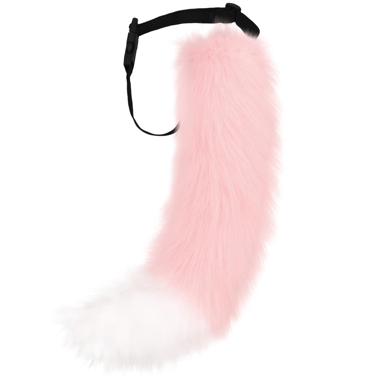 DRESHOW Faux Fox Fur Tail Cosplay Party Halloween Christmas Costume Fluffy Cat Tail for Women