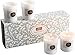 Anjou Scented Candle 4 Pack Gift Set, Includes Pear Freesia, BlackBerry Bay, Orange Peppermint, 20 Hours Burn Time Per Cup, 4 x 70 g Stress Relief, 4 x 70g, White