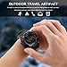 AOKII Outdoor Waterproof IP67 Bluetooth Sport Smart Watch with Android and IOS Smartphones (Black)