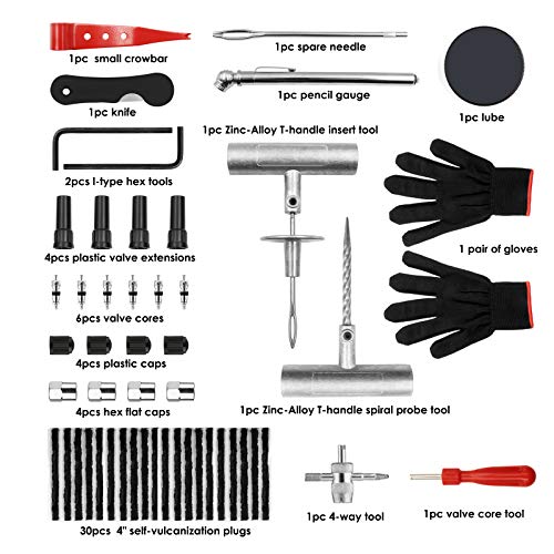 1 Tire+Patch+Punctures+Motorcycle+Tractor+Trailer