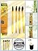 tekie 4 Environmental Bamboo Toothbrushes 100% Natural Organic Biodegradable and Vegan cost-effective Soft Free Nylon Bristles Fibre Wooden Handle